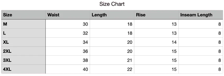 Stretchable Cotton Shorts (Combo of 4)